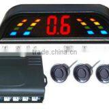 4 Sensors LED Parking Sensor With Audo Voice, Car Rear View System for Any Car