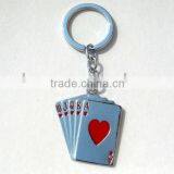 Poker Charms Key Chain