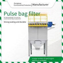 Industrial Cement Plant Silo Top Dust Collector, Small Single-unit Pulse Bag Dust Collector for Dust thumbnail-2