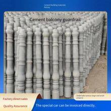 Customizable Concrete Roman Column Handrails for European-style Artistic Balconies of Villas, Cement Precast Vase Column Railings thumbnail-3