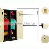 Best Selling Knocked Down Strcture No Folded Double White Door Wardrobe Closet thumbnail-6