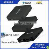 Smallest Size Mini Box Android 5.1 Amlogic S905 Mini M8S Android TV Box Smaller Than M8S thumbnail-1