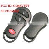Best Quality 3 Button Remote Fob Keyless 315MHZ for Chrysler /Dodgee/Jeep thumbnail-1