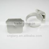 finger ring with square plate,flat pad ring