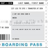 Thermal Boarding Pass Ticket and Luggage Tag thumbnail-1