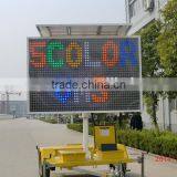 5 Color Trailer Mounted Variable Message Signs for Advertising