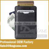 Leather RFID Wallet Card Sleeve Wallet With RFID Protector Holder thumbnail-5