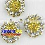 Assorted Colors Fresh Style Metal Flower,craft Metalware Flower Pieces,shoes Decorative Metal Flowers thumbnail-5