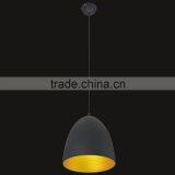 Zhongshan Modern Double Layer Aluminum Pendant Lights, Black and Gold Pendant Lights thumbnail-1