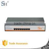 8 Port 10/100/1000M IEEE802.3af Security CCTV PoE Switch thumbnail-1