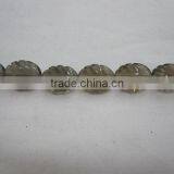 White Turquoise Carved Leave thumbnail-1