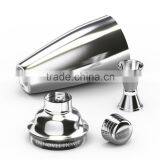 Personalised Premium Home Bar Stainless Steel Spiral Line Cocktail Shaker thumbnail-3