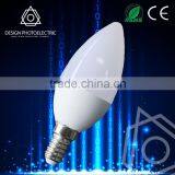 2015 Home Decoration Electronic Flameless LED Candle Lighting C37 E14 Light Candle Light Led Light