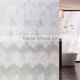 China supplier cheap PVC frosted decorative artical film for shower room / door