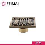 Best-selling Antique Color Bathroom Waste Floor Drainer