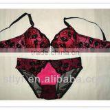 ladies underwear sexy bra and panty new design