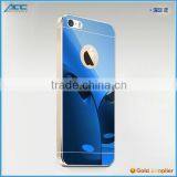 2015 Hot Selling Factory Price Front+Back Metallic Plating Color Tempered Glass Screen Protector for IPhone 5 5s thumbnail-5