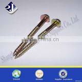 M8*75 Yellow Zinc Torque 32MIN Wood Screw