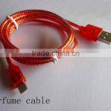 New Fashion Charging&data Micro USB Perfume Cable