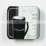 Chinese Tinplate Producers Coffee Metal Box