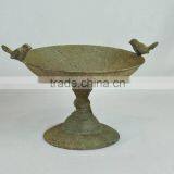 14A342MCE Antique Rustic Out Door Decorative Metal Bird Feeder