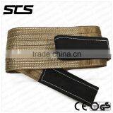 Brown Colour Flat Polyester Webbing Sling for Lifting 6T 3M thumbnail-2