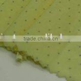 Grey Dot on Yellow N4020 Urlt Thin Nylon Spandex Woven Bandage Fabric thumbnail-6