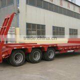 Heavy Machine Transportation 3 Axles Low Bed Semi Trailer thumbnail-2