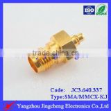 MMCX male to SMA female adapter rf connector 50ohm