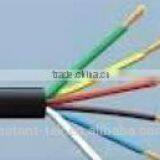 PU Jacket Straight Cable RJ11 Flat Copper Conductor Universal Telephone Cable