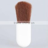 synthetic hair makeup blush brush/plastic handle cosmetic brush