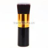 Premium Foundation Makeup Brush - Flat Top Kabuki Great for Blending Liquid, Cream & Mineral Cosmetics or Powder Brush