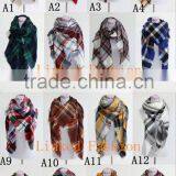 Wholesale Women Scarves Tartan Blanket Blanket Plaid Shawl Scarf thumbnail-5
