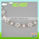 Cheerfeel Wholesale Trimmings and Custom Rhinestone and Pearl Trimming for Dress