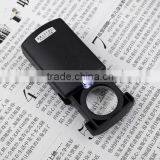 20X -21mm Pull Out Jewelry Magnifier With LED Light /led Pocket Magnifier thumbnail-4