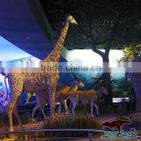 Simulation Animatronic Animals Supply Giraffe for Museum Display thumbnail-2