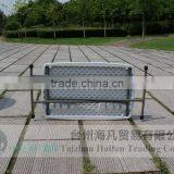 High Quality 132cm Plastic Adjustable Picnic Table for Party/hot Sell Banquet Plastic Table With Removable Legs thumbnail-4