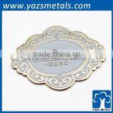 Engrave 3D Metal Label Sticker
