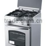 2014 Full Stainless Steel 4 Burner Full Gas Free Standing Oven Zhongshan Factory OEM Service(Model no:KZ510SG))