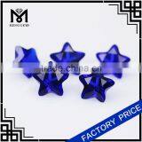wholesale star cut blue sapphire synthetic spinel gemstone