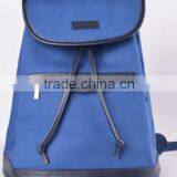 2016 Best Selling Factory Design 2016 Blank Canvas Backpack Brand New Design Daily Use Canvas Backpacks Laptop Day Backpack