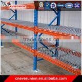 2016 CE Steel Pallet Racking With Wire Mesh Deck