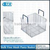 Good Quality Stainless Steel Bulk Fine Mesh Pasta Basket for Use With Pasta Cooker
