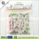Flower Design Clear Stamp thumbnail-1