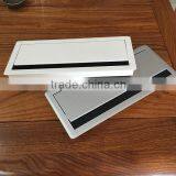 Soft-closing Office Desk Aluminum Alloy Wire Box