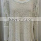 Ladies' Knitwear With Burnt-out Print thumbnail-2