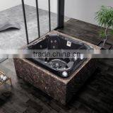 Double Use 4 Person Massage Whirlpool Bathtub Spa Tub thumbnail-5
