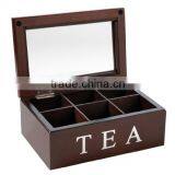Classical Customize Make Wooden Bamboo Chinese Tea Gift Box thumbnail-3