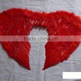 Red Feather Angle Wing