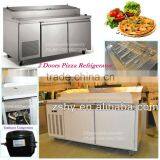 Stainless Steel 2 Door Pizza Refrigerator Model PIZZAL2